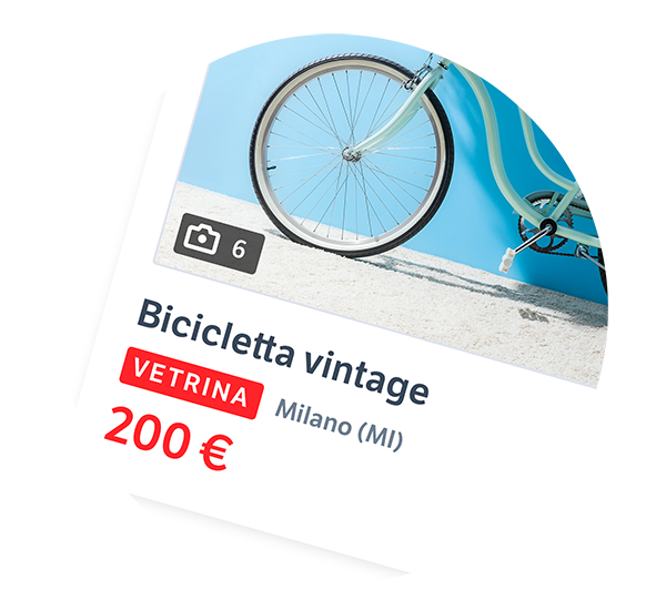 Vendi al prezzo che vuoi tu.